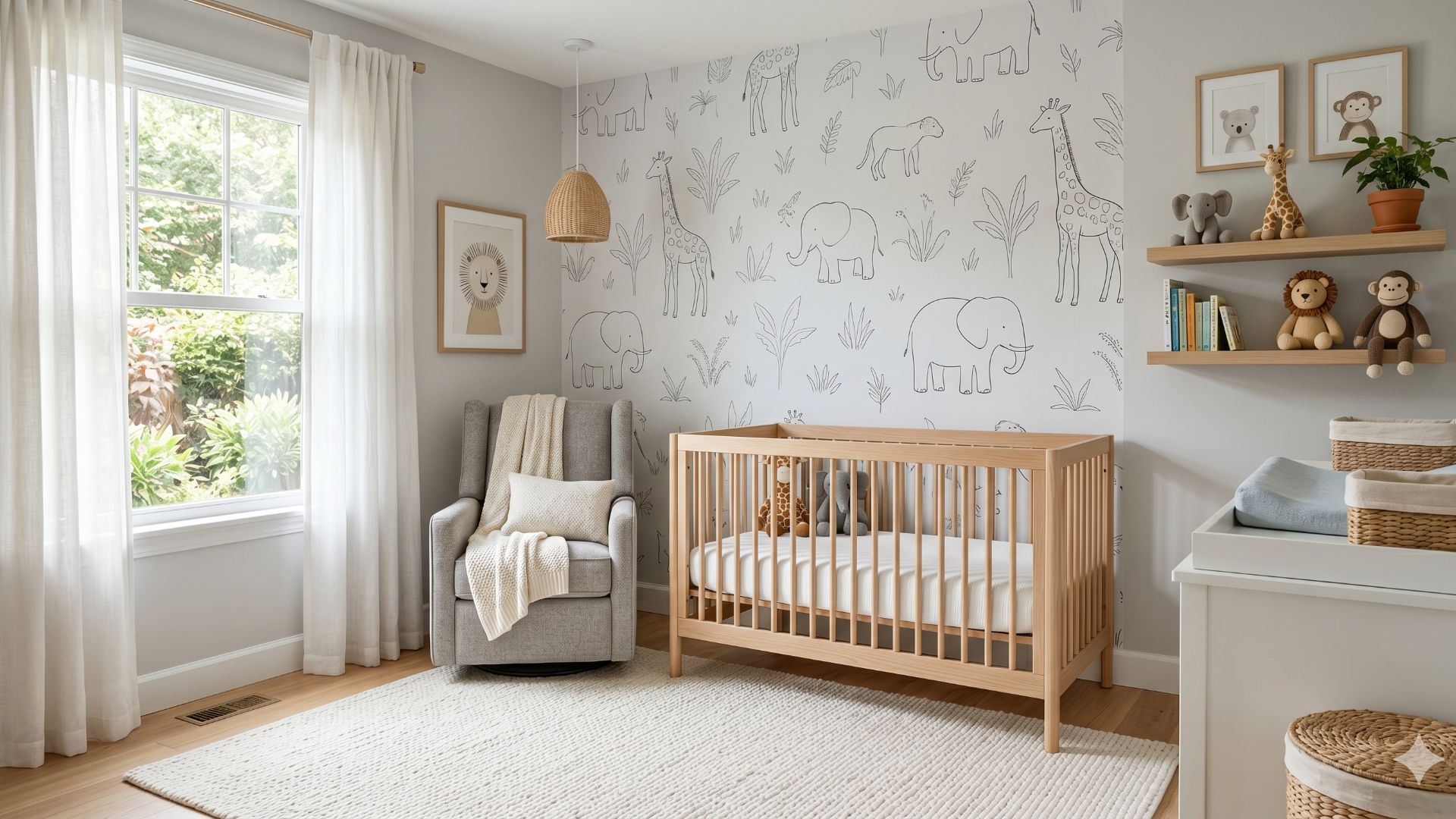 Quarto de bebê aconchegante